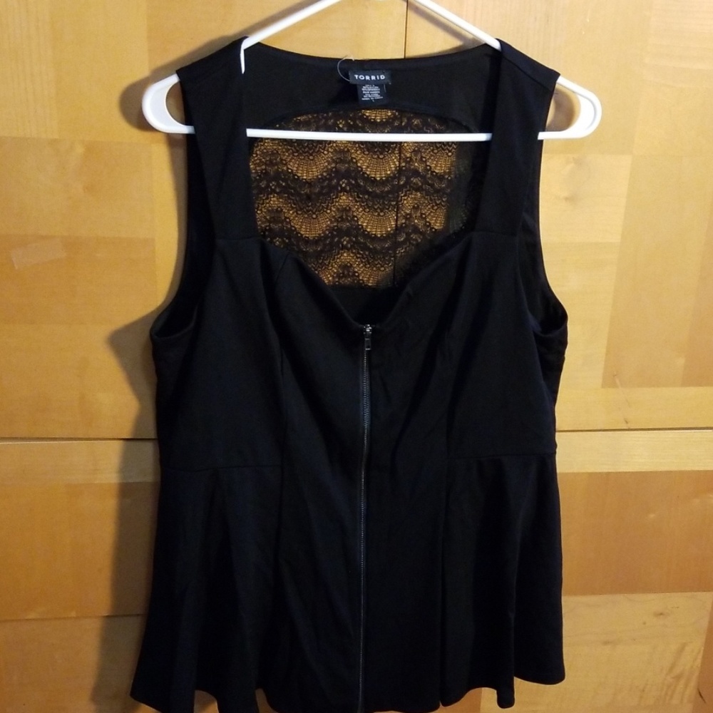 Sexy summer lace back top